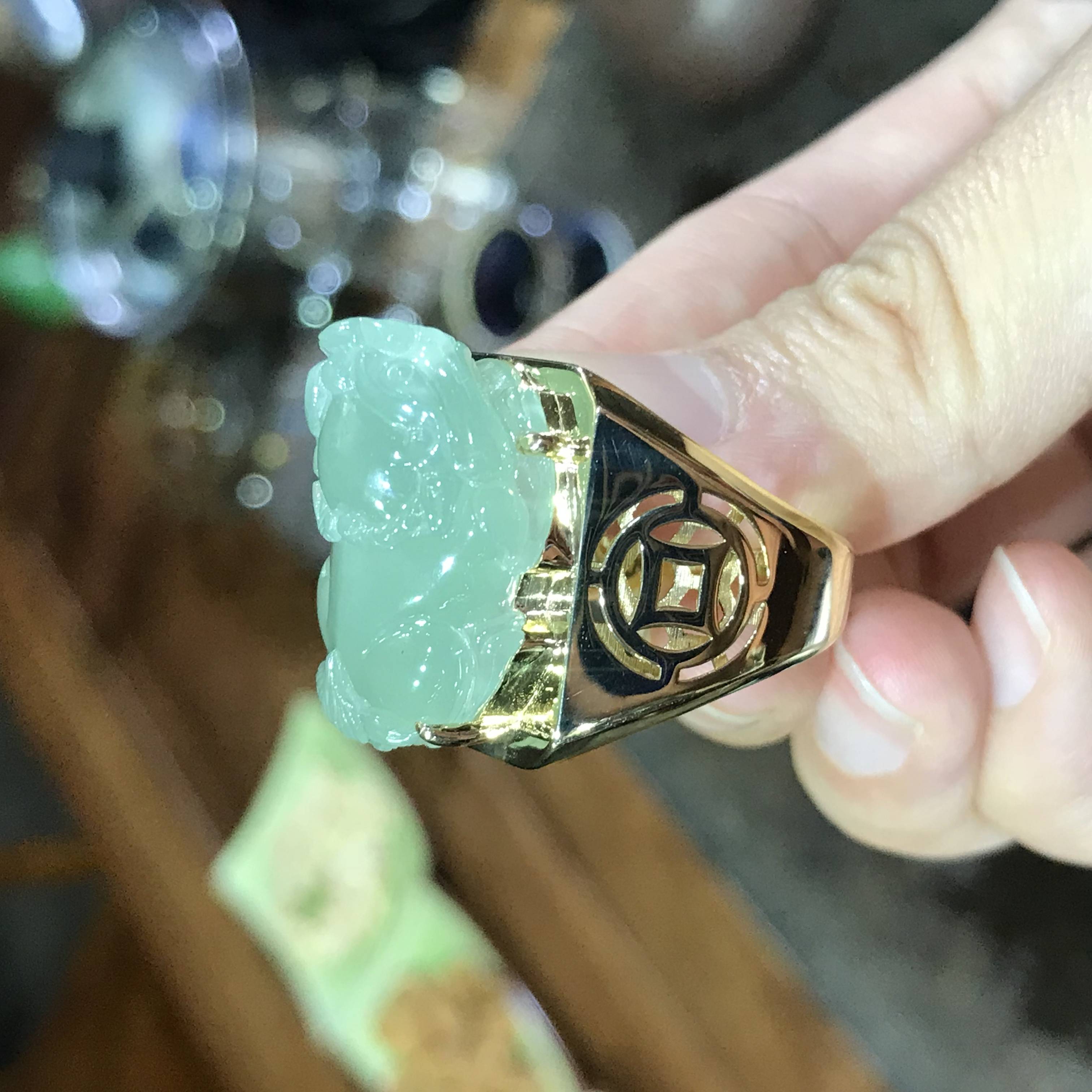 翡翠 貔貅戒指