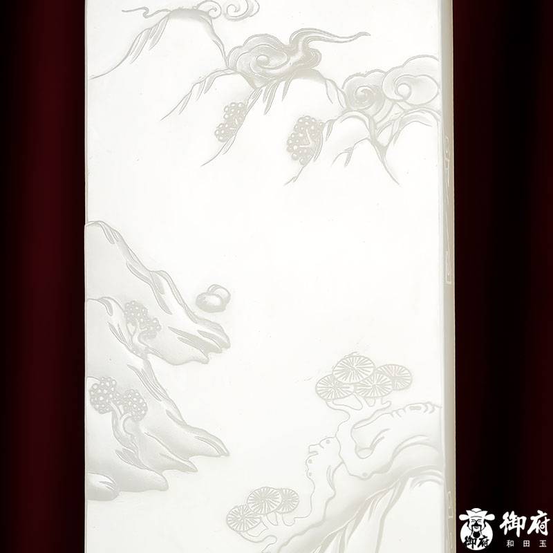 2022年玉龙奖银奖作品 付雪飞工作室 重 355克 新疆和田玉洒金皮白玉籽玉摆件 文殊普贤（对牌） 355克 图片8